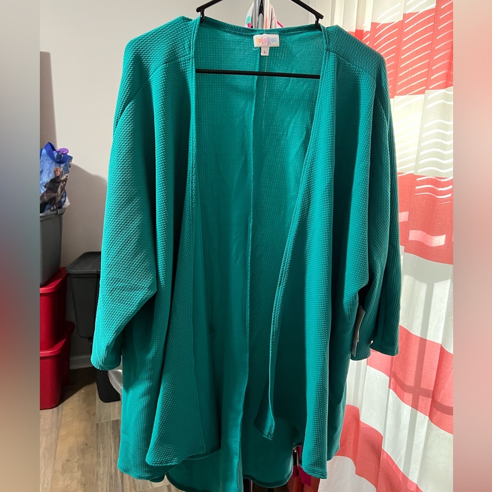 Large - Lularoe Lindsey Kimono NWT